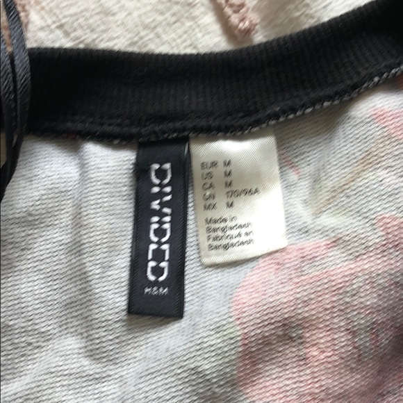 Divided rose crew neck sweater - Picture 2 of 2